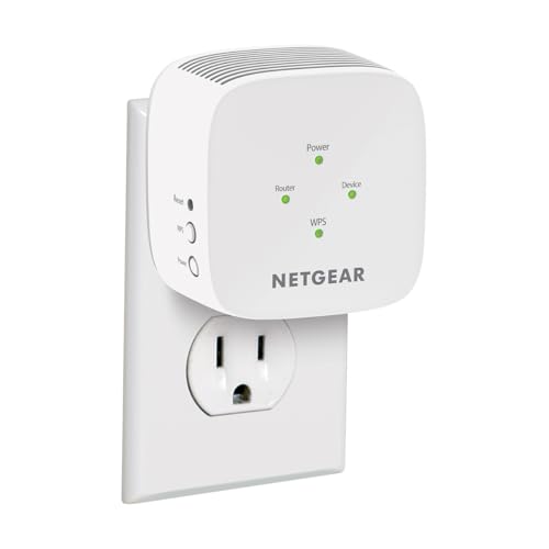 NETGEAR EX5000 Wireless Range Extender, Dual-Band, 802.11ac, Up to 1200 Mbps, RJ45, White/Grey