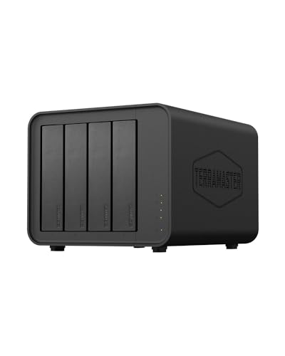 TERRAMASTER D4-320 3.5 Inches 4 Bay USB 3.2 Gen 2 10Gbps External Hard Drive Enclosure