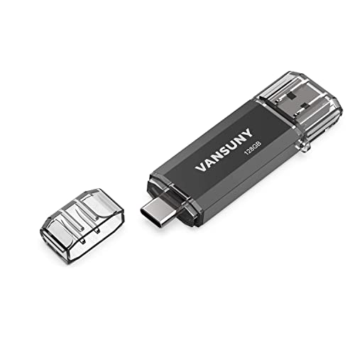 Vansuny 128GB B07LGKTNJ2 USB 3.0 Type C Flash Drive