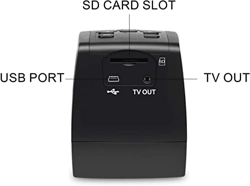 DIGITNOW Film & Slide Scanner USB 7200dpi 24bpp CMOS 3.41"D x 3.43"W x 4.04"H