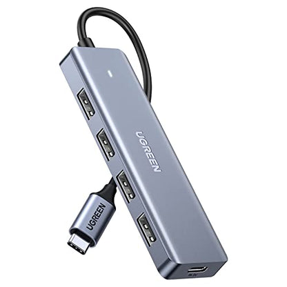 UGREEN USB C Hub 4 Ports 5Gbps Compatible with Macbook Pro/Air, iPad Pro, Chromebook, Dell XPS
