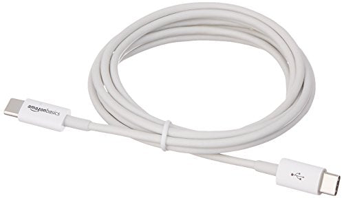 Amazon Basics 2.0 USB-C Cable, 6 Feet, 15W Fast Charging, 480Mbps Data Transfer