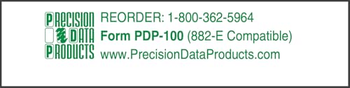 Precision Data Products PDP 100 Ethernet Text Scanner 500 Sheet Capacity 1 bpp