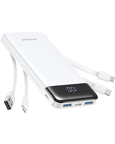 Charmast 10000mAh Power Bank W1148 3.7V 4 Outputs Portable Charger