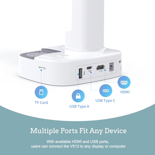JOYUSING Document Camera V513 300 dpi HDMI/USB Resolution