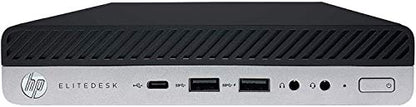 HP EliteDesk 800 G5 Mini - Intel Core i5-9500T 6-Core 2.20 GHz 16GB DDR4 256GB SSD Windows 11 Pro