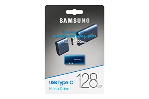 Samsung 128GB USB Type-C Flash Drive MUF-128DA/AM USB 3.2 Gen 1 Waterproof Blue