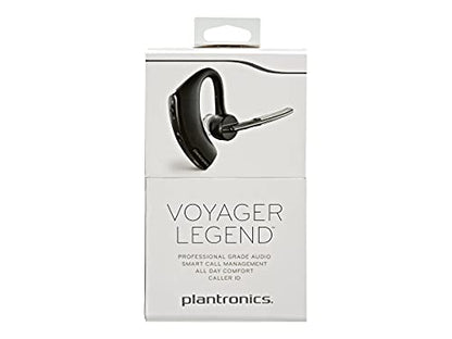 Poly 87300-101 Voyager Legend Bluetooth Mono Headset - Noise Cancelling - Compatible with Smartphones