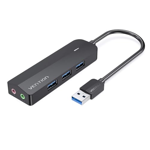 VENTION USB 3.0 Hub 3 Ports USB Audio Adapter