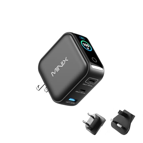 MINIX 100W P5010 Multiport USB Charger (2xUSB-C, 1xUSB-A)