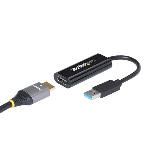 StarTech 7.5 x 1 x 0.5 inches USB32HDES 1080P 60Hz A/V Adapter