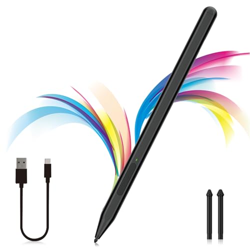 Milikilo Stylus Pen for Microsoft Surface F97, Compatible with Microsoft Surface Pro and Go Devices, 1024 Levels Pressure, Palm Rejection