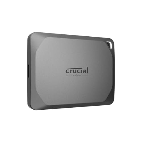 Crucial 1TB CT1000X9PROSSD902 Solid State Drive USB-C External Portable SSD