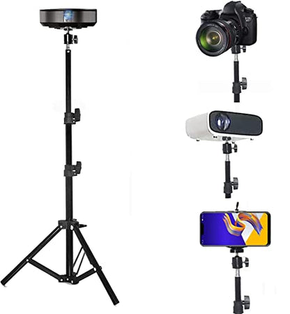 Coret Tripod Stand 102cm Sjj-120 Adjustable Height 360° Rotatable Ball Head Portable Projector Stand
