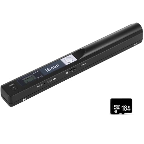 ANNCARY A4 Portable Scanner B089DGLY9B 900DPI CIS USB Document Scanner