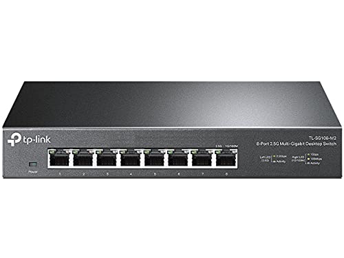 TP-Link 8 Port TL-SG108-M2 2.5G Ethernet Switch Unmanaged