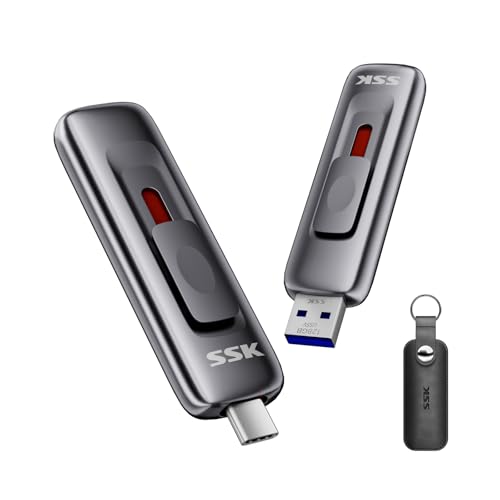 SSK 128GB SD304 USB 3.2 External Solid State Drive