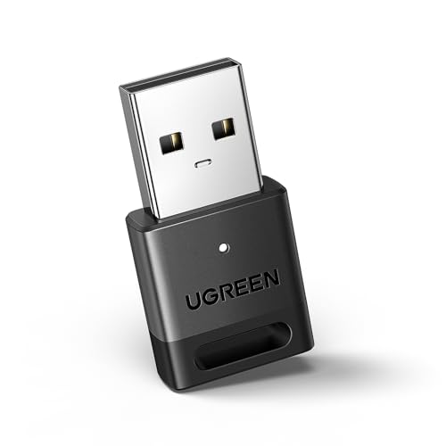 UGREEN USB Bluetooth 5.3 Adapter 1.2" x 0.63" x 0.27" 0.02 kg 5 Devices Connectivity