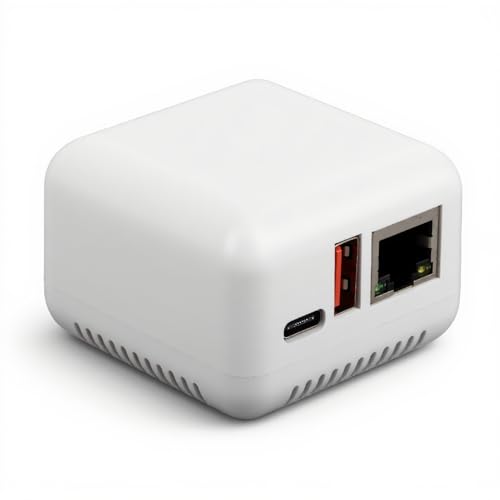 FAUOSWUK 3.66 x 3.58 x 2.83 inches FAUOSWUKfuigth7v12-11 USB 2.0 Print Server