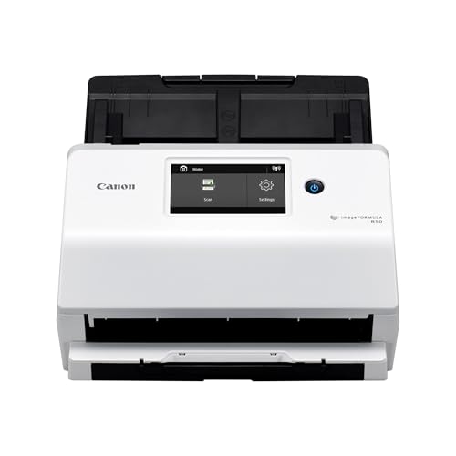 Canon imageFORMULA R50 Document Scanner USB 600dpi 22.5W 60 Sheets CIS