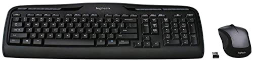 Logitech MK335 2.4GHz Wireless Keyboard and Mouse Combo - Black/Silver