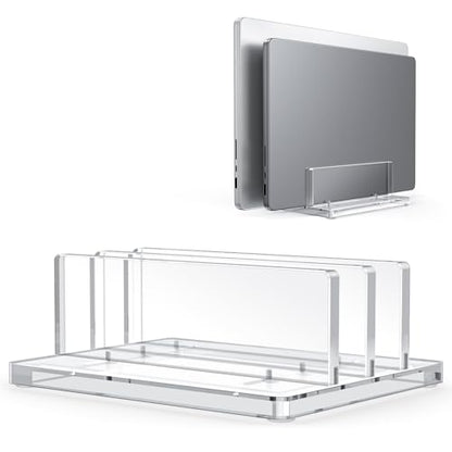 OMOTON 1.0 Count LD06 Desktop Clear Acrylic Laptop Stand