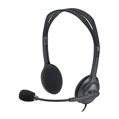 Logitech H111 Wired Headset 3.5mm Stereo Headphones