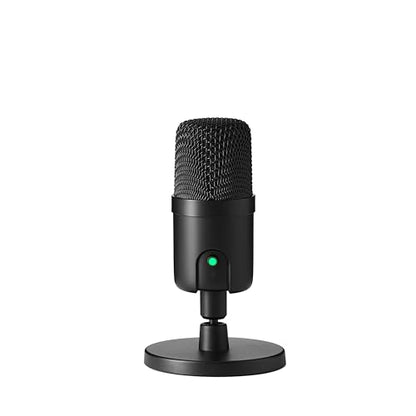 Amazon Basics USB Condenser Microphone AMZ-S6524A, Unidirectional, 75 Decibels, 20 Hz - 20 kHz, Black