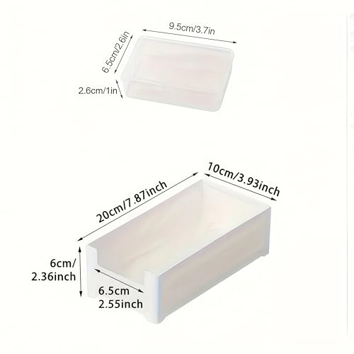 Keqeeo 9.45in x 4.33in Model LO96 Indoor Cable Organizer Box Set