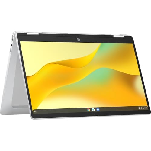HP 14 Inch 14b-cd0035cl 1920 x 1080 2 in 1 Chromebook Convertible Touchscreen Intel Processor N200 8GB LPDDR5 128GB UFS 720p Webcam ChromeOS