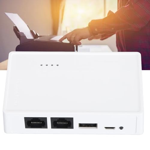 Vvikizy USB Wireless Print Server Vvikizy6e8fxhmrtg 480Mbps USB 2.0 100Mbps LAN