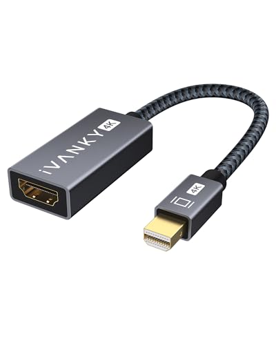 IVANKY 0.65ft Mini DisplayPort to HDMI Adapter 4K@30Hz