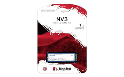 Kingston 1TB SNV3S/1000G M.2 2280 PCIe 4.0 Solid State Drive