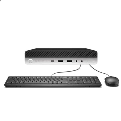 HP EliteDesk 705 G4 Mini PC AMD Ryzen 5 2400GE 8GB DDR4 256GB SSD Windows 11 Pro