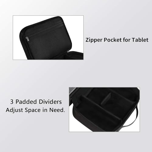 MATEIN Medium 1225BLK Waterproof Electronics Organizer Case