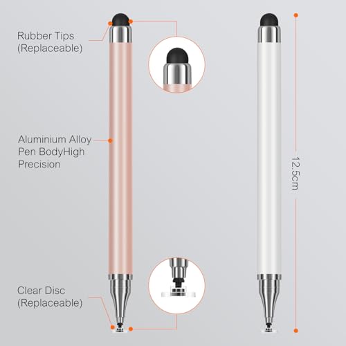 ISVO 3pcs Stylus Pen for All Touch Screen Devices 2048 Levels Pressure Sensitivity Plastic Enclosure