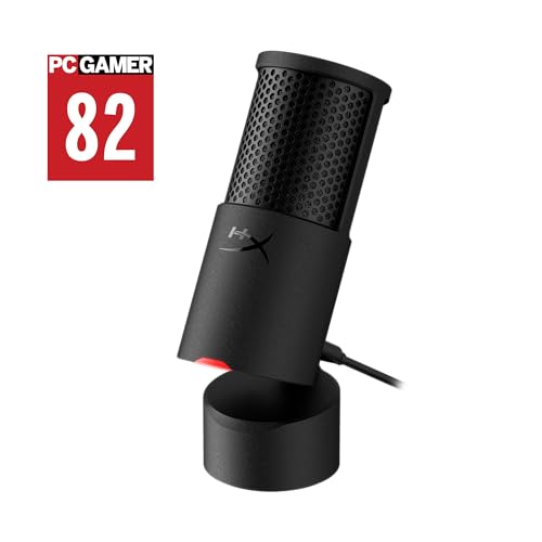 HyperX 53 x 1.52 x 1.7 inches AR0A0AA USB Type-C Microphone with Volume Control