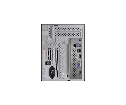 ASRock DeskMeet X300 Mini PC Barebone Kit - AMD AM4 Socket, Ryzen 5000-3000G Support, DDR4-3200MHz, PCIe 3.0 x16, Dual M.2, 500W PSU