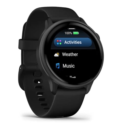Garmin vívoactive® 6 1.2 Inches 390 x 390 AMOLED Health and Fitness GPS Smartwatch