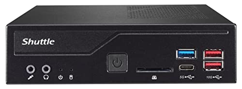 Shuttle XPC Slim DH670 Mini PC Barebone Supports 3840x2160 Resolution HDMI DisplayPort