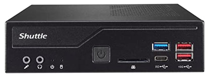 Shuttle XPC Slim DH670 Mini PC Barebone Supports 3840x2160 Resolution HDMI DisplayPort