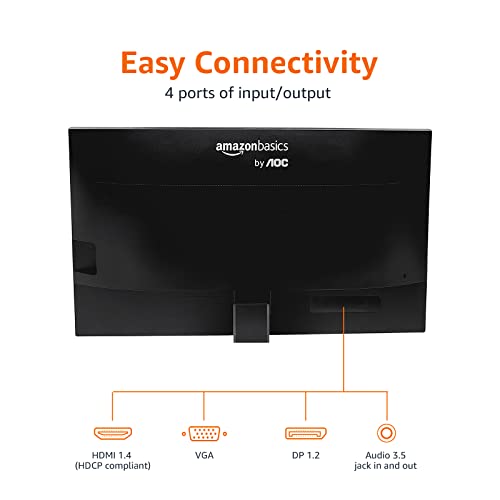 Amazon Basics 24E2QA 24-Inch 1920x1080 75Hz IPS Flat Panel Monitor