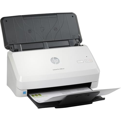 HP 6FW07A 1200 DPI ADF Document Scanner, USB Connection