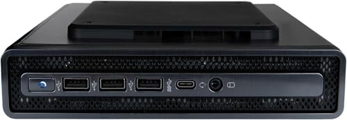 Computer Upgrade King 13 Pounds Barebones Mini PC ASUS H610 DDR5 Mini-ITX LGA 1700 AX210 Wi-Fi 120W PSU