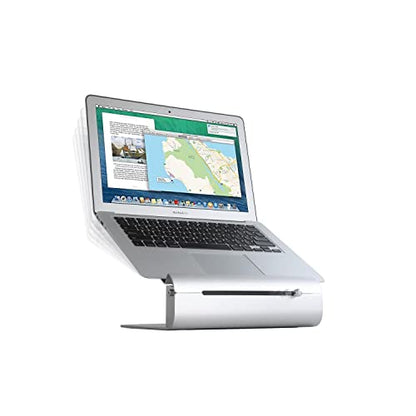 Rain Design iLevel2 Adjustable Height Laptop Stand 8.8 x 10.1 x 7.9 inches Silver