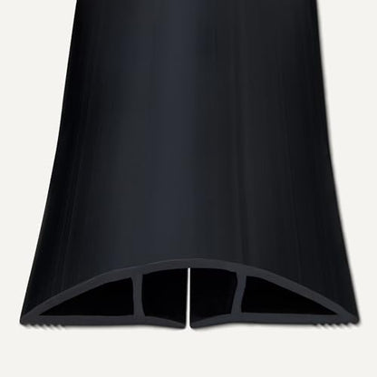 Amazon Basics 6ft NKK-004B Floor Cord Cover, 2.6in Diameter, Black