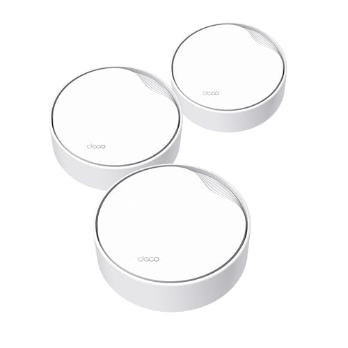 TP-Link Deco X50-PoE(3-Pack) Mesh WiFi System – Dual-Band, 3000 Mbps, Indoor, 3 Units