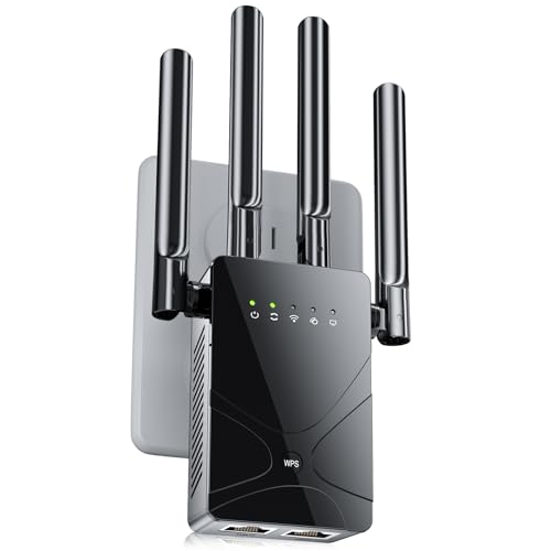 Larirgr 15555 ft WiFi Extender Model 2026 Dual Band 2.4/5 GHz