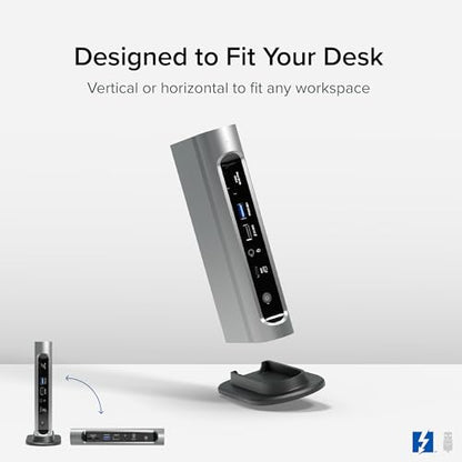 Plugable 16-in-1 TBT4-UDZ Docking Station Thunderbolt 4 100W 2XHDMI 2XDP