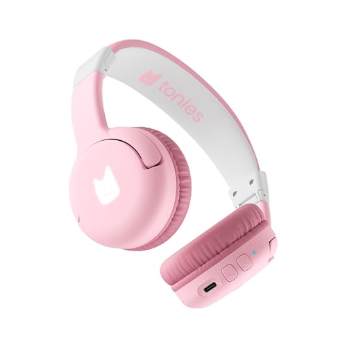 Tonies Cloud Pink Bluetooth Headphones 10003277 On-Ear 20Hz 20,000Hz Plastic Kid's Headphones